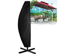 Housse De Parasol De Jardin Couverture De Parasol Imperméable Outdoor Housse De Protection Pour Parasol Déporté Avec Fermeture Éclair Tissu Oxford Résistante Et solid 160x50/62cm ( Taille : 265x40/70/