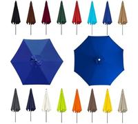 Housse de parasol d'extérieur résistante aux UV pour parasols de 2 à 7 m, idéale pour le jardin, protection imperméable pour meubles de jardin, housses de parasol de déportation