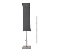 Housse de Parasol Double - Imperméable, Anti-UV, Oxford 600D, Taille 160 x 62 cm - Protection Complète pour Parasol