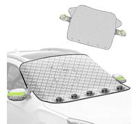 Housse de Pare-brise Anti-Neige | Haute Résistance Protecteur Magnétique Imperméable,Protection de Rétroviseur Anti-Givrage - Pour Véhicule Camion Camping-car Berline Protection Hiver Extérieur Soleil