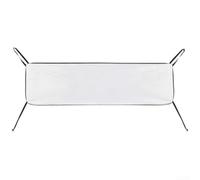 Housse de pare-brise en feuille d'aluminium pour une protection multi-saisons contre la neige, le gel, les feuilles et les petits débris de la route, s'adapte à la plupart des véhicules, y compris les