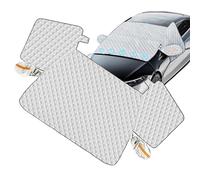 Housse De Pare-Brise pour Neige,Protecteur De Capot Magnétique | Housse Anti-Glace Pare-Brise | pour Propriétaires SUV Berlines Hiver Froid Neige Pluie Verglaçante Trajets Quotidiens Voyages