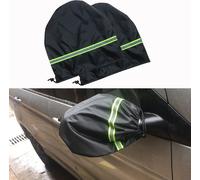 Housse de pare-brise Protection d'essuie-glace de voiture Pare-soleil automatique pour la protection contre le gel étanche Paire d'oreilles argentées
