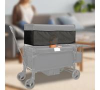 Housse de pare-soleil respirante pour wagons Wonderfold W4 W2 - Caractéristiques de sécurité pour éviter l'escalade (259,1 x 33 cm)