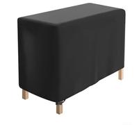 Housse de parterre de jardin pour jardinières surélevées en extérieur avec matériau Oxford imperméable et aérations de flux d'air pour éviter et pousser (420D : 122 x 61 x 77 cm)