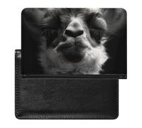 Housse de passeport avec fentes pour cartes en cuir - Étui étanche pour passeport - Pour voyage, A Little Camel, Taille unique
