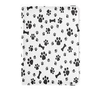 Housse de passeport en cuir imperméable pour famille, vacances, badge, carte de vaccin, portefeuille de voyage, motif os de chien, multicolore, 1 size, Décontracté