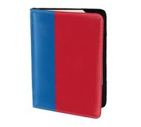 Housse de passeport imprimée drapeau mongol, portefeuille de voyage fin et léger, accessoire de mode universel pour adultes