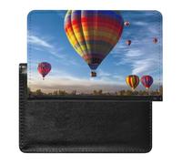 Housse de passeport pour montgolfière, blocage RFID, porte-carte d'identité, portefeuille de voyage sécurisé pour passeport, tickets, cartes de crédit, style, taille unique, Style :, Taille unique