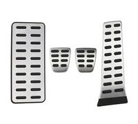 Housse De Pédale D'accélérateur Et De Frein En Acier Inoxydable, Accessoire De Style Intérieur Pour Hyundai I40 2011-2019 pièces de l'ensemble(MT with Rest)