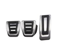 Housse de pédale de voiture pour A3 8 V S3 RS3 pour Sportback, Cabrio, A3 8 V, Limousine 2013 + Couvre-pédale de frein et d'embrayage pour pédales de voiture (1 pièce de repose-pédale)