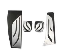 Housse de pédale de voiture pour BMW F20 F21 F22 F23 F24 F30 F31 F32 F33 F34 F35 F36 F80 F82 F83 E81 E82 E88 LHD Auto Pédales Repose-pédales de frein (AT sans repos)