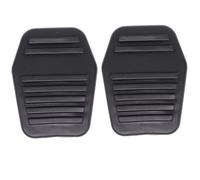 Housse de pédale de voiture pour Focus 1 MK1 1998-2005 pour Fusion 2001-2007 2008 2009 2010 2011 2012 - Couvre-pédale de frein à pied en caoutchouc (1 pièce)