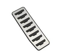 Housse de pédale de voiture pour Jaguar XE X760 X260 pour Jaguar pour F-Pace 2016 2017 2018 2019 - Pédales de voiture - Pédales de frein de voiture (MT avec repos)