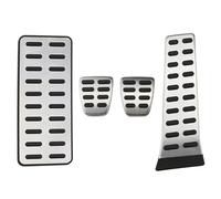 Housse de pédale de voiture pour Kia Sorento Sportage Optima K3 K5 2010 2011 2012 2013 2014 2015 AT MT en acier pour pédales de voiture (AT sans repos) (MT avec repos)