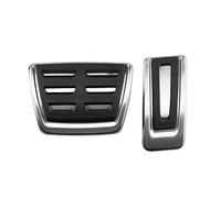 Housse de pédale de voiture pour Seat pour Tarraco, Ibiza, Leon, Arona, Ateca 2018-2021 - Repose-pieds de voiture - Couvre-pédale de frein à gaz (MT avec repos)