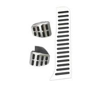 Housse de pédale de voiture pour VW Golf 5 6 GTI Jetta MK5 CC Tiguan Skoda Octavia Pédales AT MT Pédales de voiture Pédales de voiture (à pédale de frein 1 pièce) (3 pièces MT sans repos)