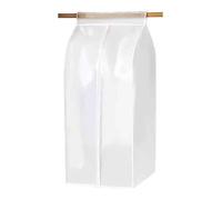 Housse de penderie avec fermeture éclair, grand sac, housse de placard ouverte pour suspendre robes, manteaux, chemises, costumes