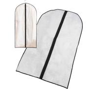 Housse de penderie imperméable et transparente pour vêtements 60 x 100 cm