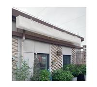 Housse de pergola à motif vague d'extérieur - Voile d'ombrage résistante aux UV - Filet isolant respirant, installation facile, 2,6 x 4 m, parfaite pour terrasses et jardins