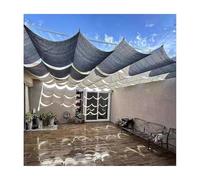 Housse de pergola rétractable ondulée - Voile d'ombrage d'extérieur avec forte résistance au vent - Protection UV de 4 m de long - Pas facile à déplacer ou à déformer - Parfaite pour les jardins et
