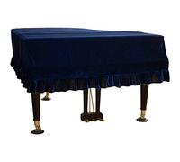 Housse de Piano à Grand Piano décoratif Anti-poussière, Anti-Rayures, 150 cm, Bleu