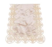 Housse de Piano Décorative Demi-couverture, en Polyester Brodée | Motif Dentelle Brodée, Surface Douce et Lisse, Protège Poussière et Cendres, pour Salon ou Salle Musique