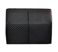 Housse De Piano Droit - Ouverture Centrale Couverture Pour Piano Complète | housse de piano noire matelassée épaisse housse anti-poussière universelle pour piano droit(155*35*125cm)