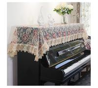 Housse de piano élégante de style européen vertical, housse de piano en tissu, housse de banc de piano, jouer du piano sans prendre N 58 * 118cm