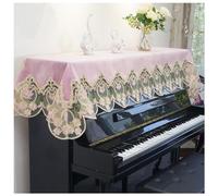 Housse de piano élégante de style européen vertical, housse de piano en tissu, housse de banc de piano, jouer du piano sans prendre C 70 * 180cm