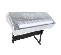 Housse de piano en PVC, protection de clavier transparente pour la maison, le studio, la salle de classe, les instruments inactifs, les zones de soins intérieures, la couverture quotidienne du clavier