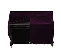 Housse de Piano, Housse de Piano Durable épaissie pour Clavier de Piano Droit Anti-poussière Lavable pour Piano Vertical et Tabouret Double 158 X 45 X 112 Cm(mauve)