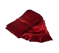Housse de Piano Pleuche Protection Complète Contre la Poussière Douce Respirante Durable Classique Décorative pour Piano Droit Violet Vert Noir Rouge Bleu 158x45x112cm (Rouge)