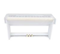Housse de piano transparente Arenaceous étanche pour clavier numérique respectueux de l'environnement et inodore PEVA Design élargi Convient à la plupart des claviers
