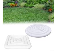 Housse de piscine gonflable ronde et carrée pour baignoire extérieure avec ajustement sûr et design de gonflage facile (rond 1)