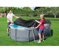 Housse De Piscine Hors Sol Bestway Ovale Noir PVC 3.05m x 2.00m