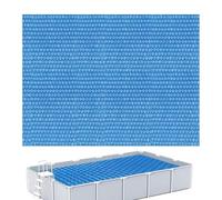 Housse de piscine rectangulaire coupe-vent et légère pour