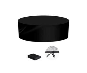 Housse de piscine ronde, imperméable, résistante aux UV, avec cordon de serrage, pliable, coupe-vent, pour jacuzzi, jardin, 190 x 30 cm