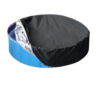 Housse de Piscine Ronde pour Chiens - Housse Ronde pour Piscine,Imperméable Anti-poussière Protection pour Trampoline pour Extérieur Plage Adultes Animaux Terrasse Parc et Jardin
