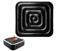 Housse de piscine Whirlpool gonflable de 130 cm, économe en énergie, avec poignée, housse de baignoire gonflable, accessoires de protection anti-pluie