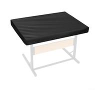 Housse de planche à puzzle avec tiroirs pour puzzles de 1500 pièces, tissu imperméable pour protéger contre les dommages (noir, 107 x 76 x 20 cm)