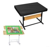 Housse de planche à puzzle Oxford 400D pour tables de puzzle de 1500 pièces - Fermeture à cordon, protection contre les déversements et la poussière, convient aux tables de 107 x 76 x 20 cm (L x l x H