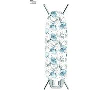 Housse de planche à repasser, 2 couches de coton - Taille C, 150x60 cm, adaptée au fer à repasser à vapeur, élasticité forte pour un ajustement parfait Housse de planche à repasser, 2 couches de coton