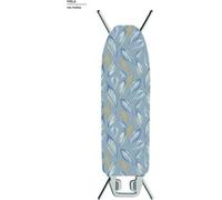 Housse de planche à repasser, 2 couches de coton - Taille C, 150x60 cm, adaptée au fer à repasser à vapeur, élasticité forte pour un ajustement parfait Housse de planche à repasser, 2 couches de coton
