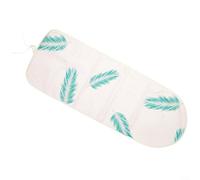 Housse de planche à repasser imprimée réutilisable avec caractéristiques résistantes à la chaleur et antidérapantes, fabriquée à partir de polyester composite de coton (plume verte)