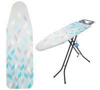 Housse de planche à repasser KADAX avec élastique, gris et bleu S
