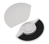 Housse de pluie ABS résistante aux intempéries pour Ring Outdoor Cam Plus 2025, finition blanche pour une intégration extérieure sans couture, protège l'appareil photo de la pluie, de l'humidité et