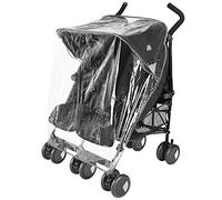 Housse de pluie compatible avec les poussettes doubles pour jumeaux Mamas & Papas Kato (213)