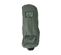 Housse de pluie de voyage pour sac de golf avec matériau en nylon imperméable et sac de rangement pratique conçu pour protéger les clubs de golf pendant les voyages (vert)