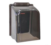 Housse de pluie en plastique compatible avec sonnette extérieure, clavier, lecteur d'empreintes digitales, système de présence, interphone vidéo, bouclier météo